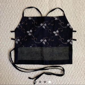 BLACK JASMINE SHEER BACKLESS